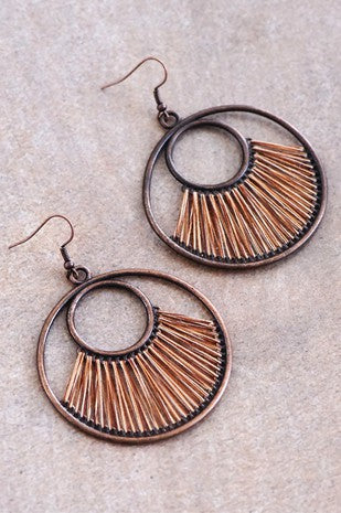 Boho Brown Earrings