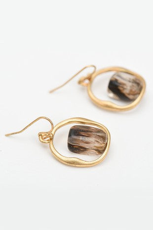 Boho Stone Earrings