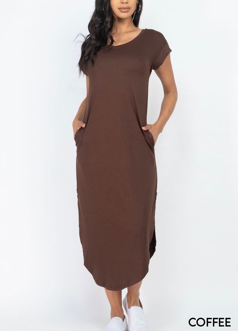 Maxi Dress w/ Pockets