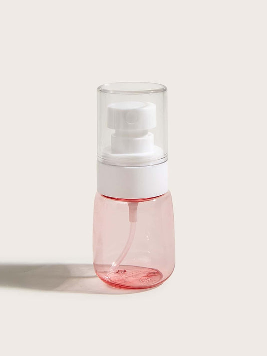 Clear Pink Spray Bottle