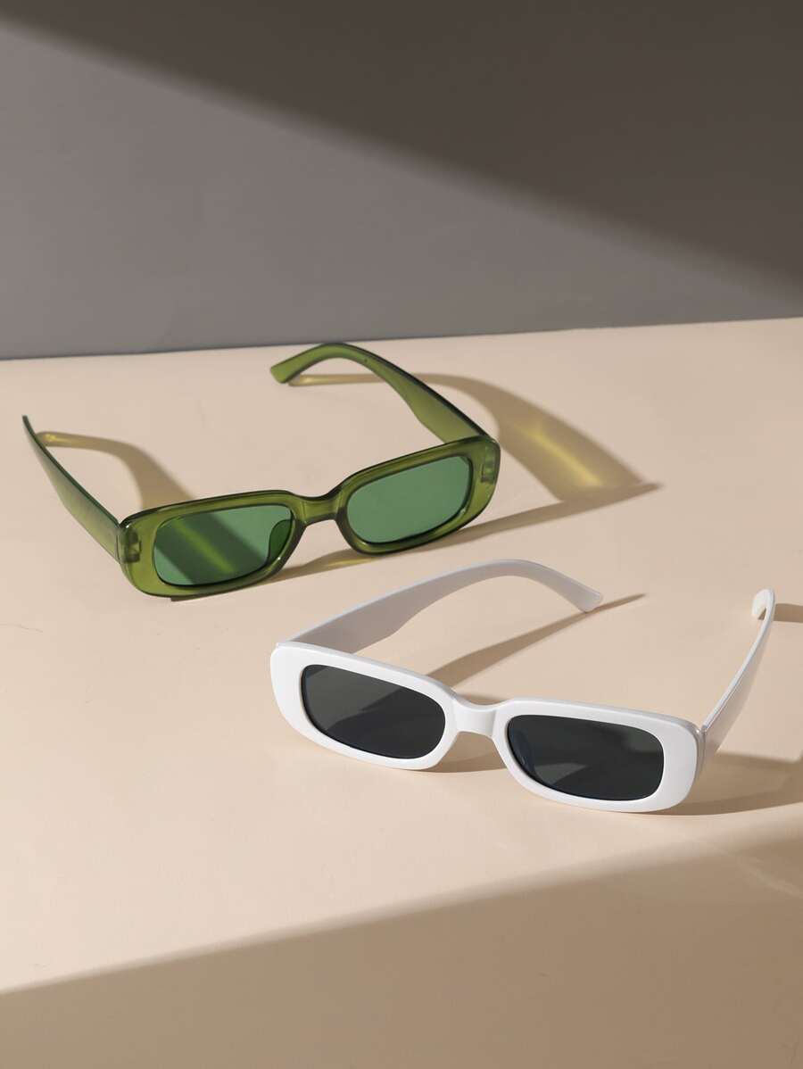 Blanca & Emerald Square Shades